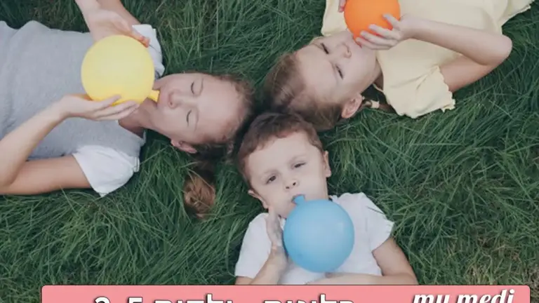 מדיטציה לילדים לשינה שלווה ומתוקה –  בלונים (גילאי 3-5) מיכל ינאי