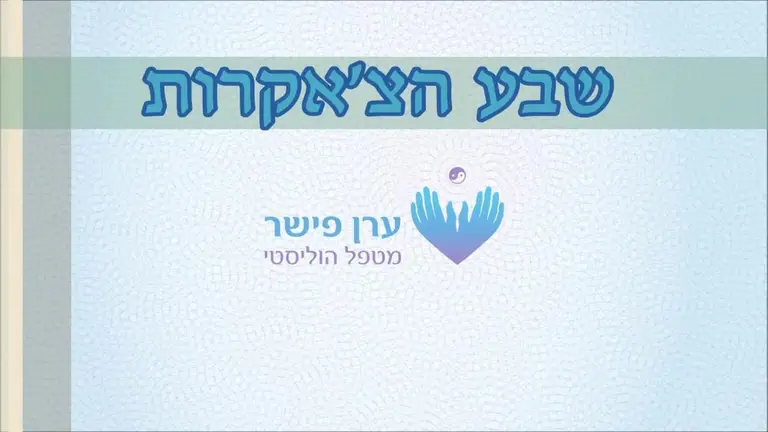 מדיטצית דמיון מודרך לאיזון  שבע הצ'אקרות