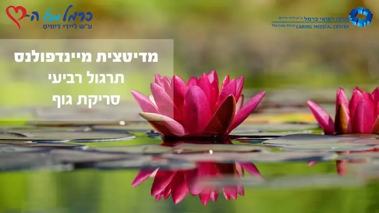 מיינדפולנס: תרגול 4 – סריקת גוף