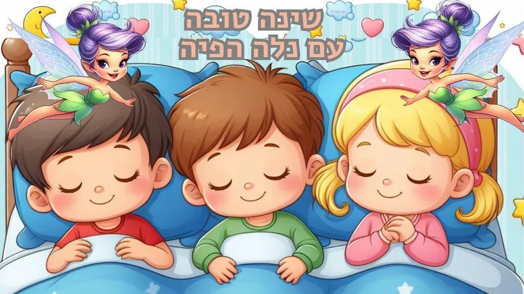 מדיטציית שינה לילדים עם נלה הפיה 🧚 10 דקות מדיטציה סיפור לפני השינה לילדים