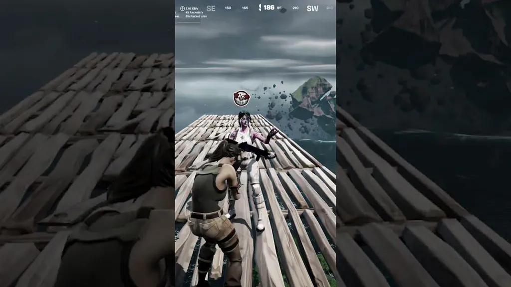 A DEFAULT Outplays a TOXIC Sweat..🤣😱#shorts