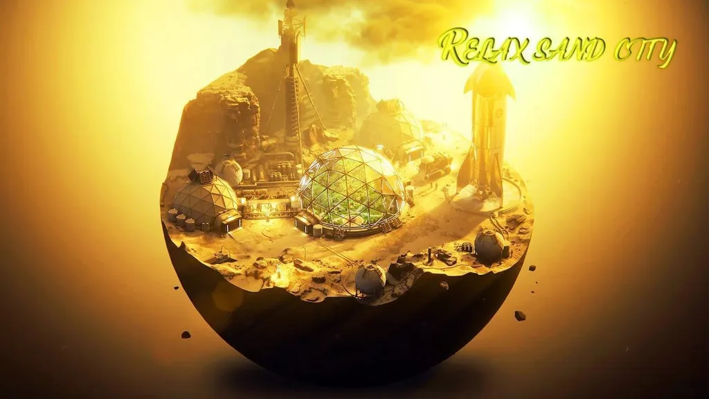 City in a bowl | Calming Music ~ Meditation, Relaxation, Sleep | RELAXING MUSIC | 4k video ultra hd