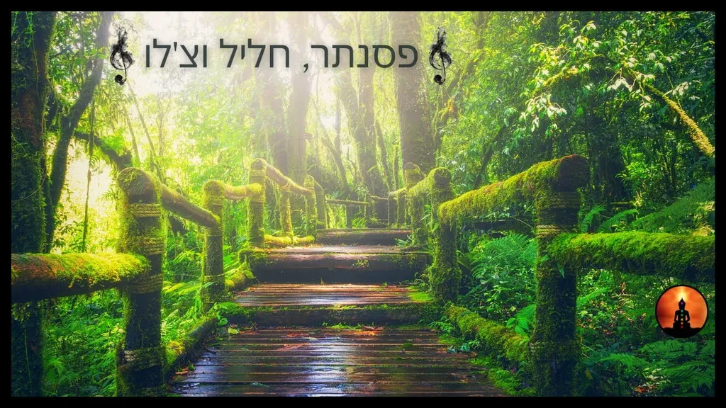 🎵 פסנתר יפהפה, חלילית ומוסיקת צ'לו | מוזיקת ​​טבע מרגיעה 🎵