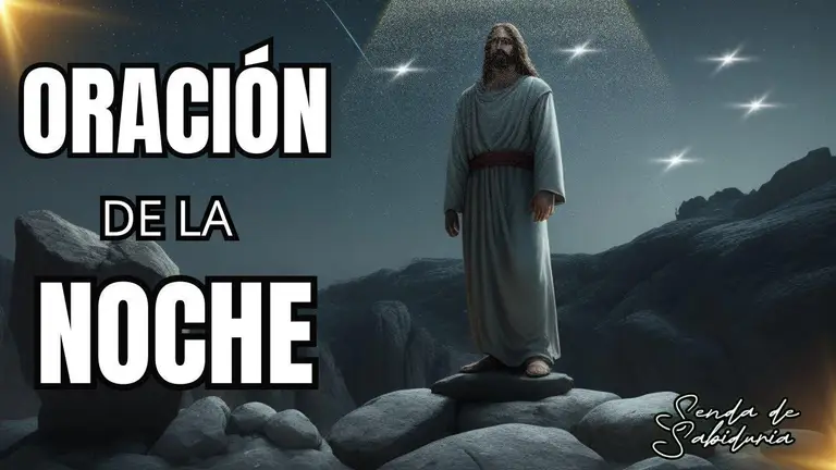 🌑 ORACIÓN DE LA NOCHE 🙏 PARA ENCONTRAR PAZ Y PEDIR POR LAS NECESIDADES DEL MAÑANA